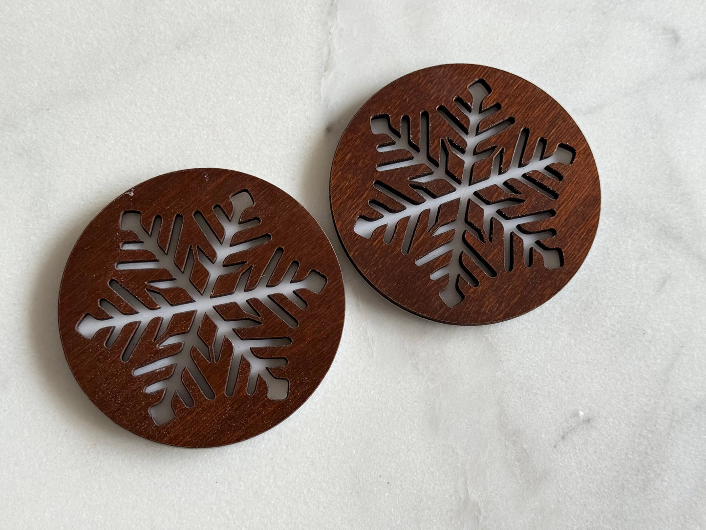 Winter Frost Coasters