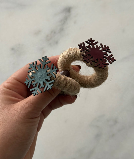 Snowflake Napkin Rings