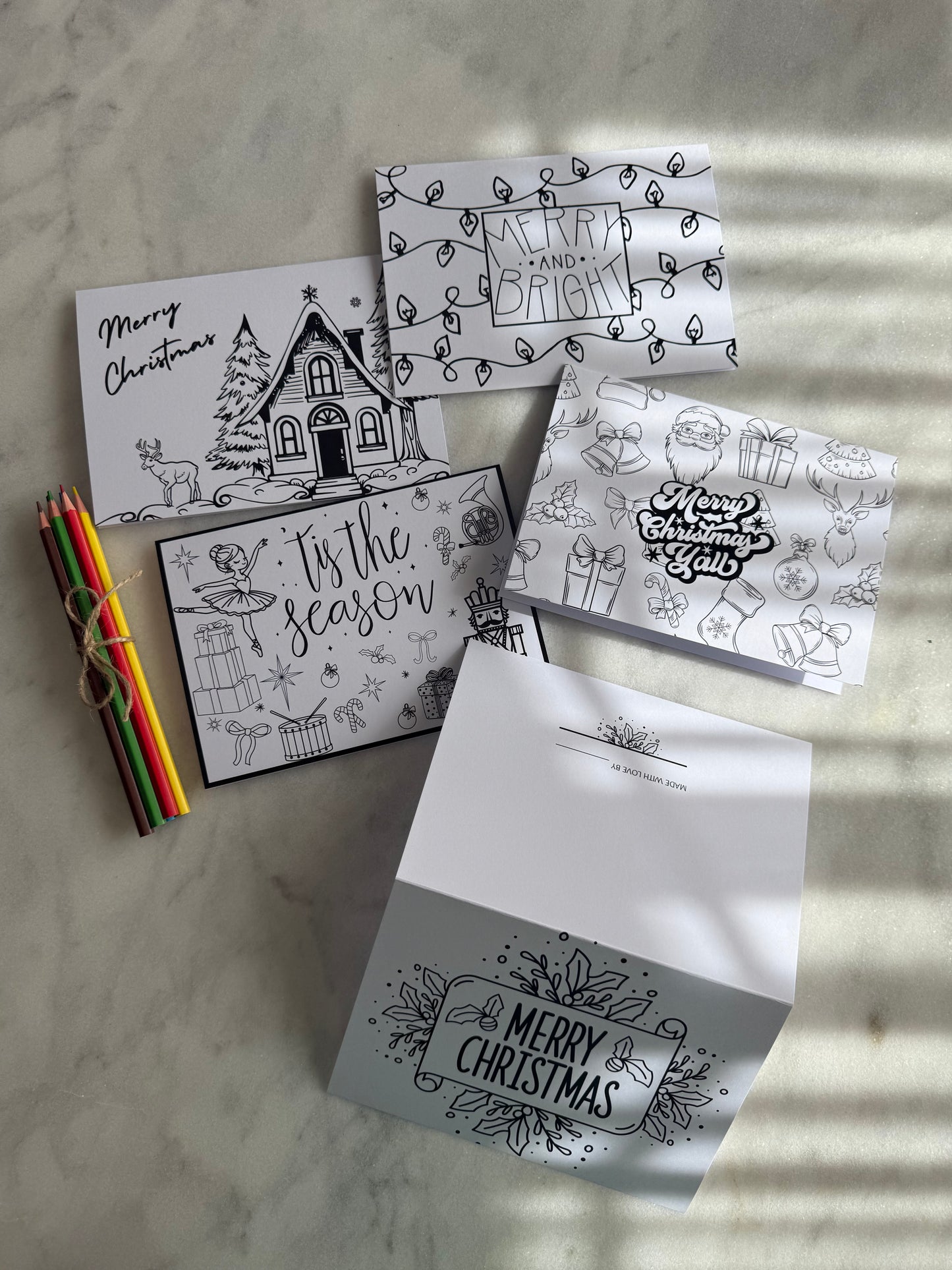 Color-Me Christmas Cards Bundle