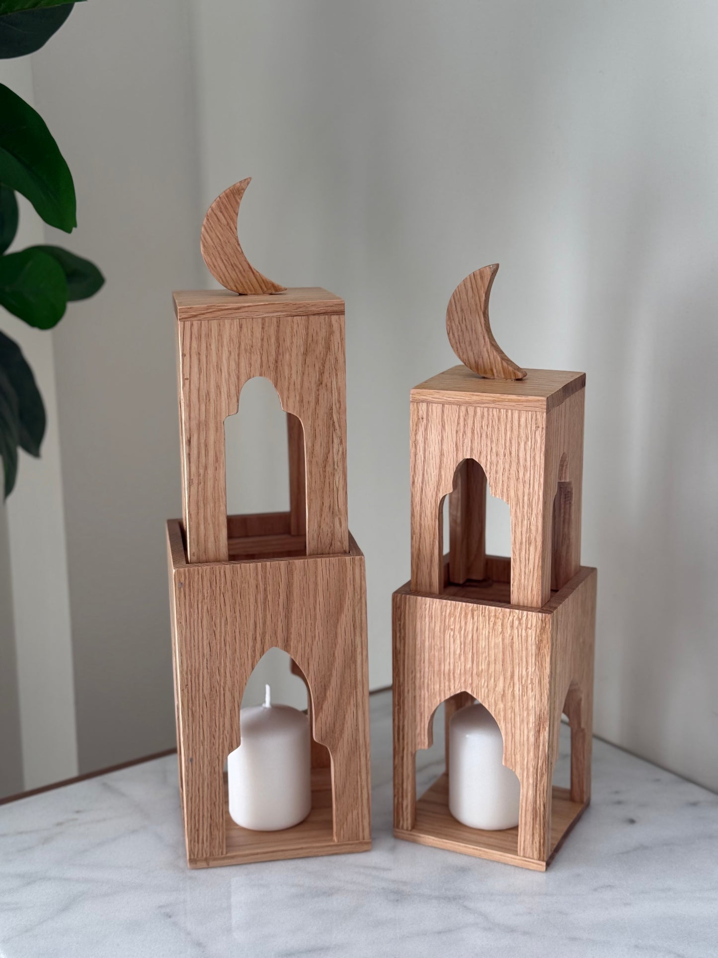 Minara Crescent Lanterns Set