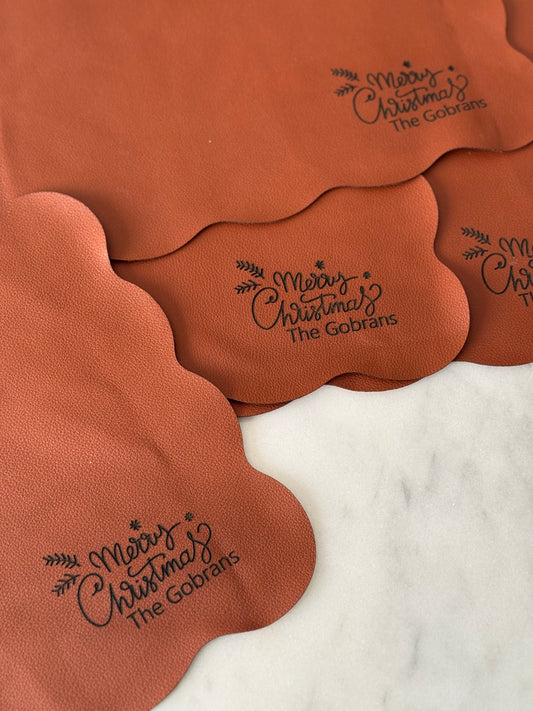 Holiday Scallop Placemats