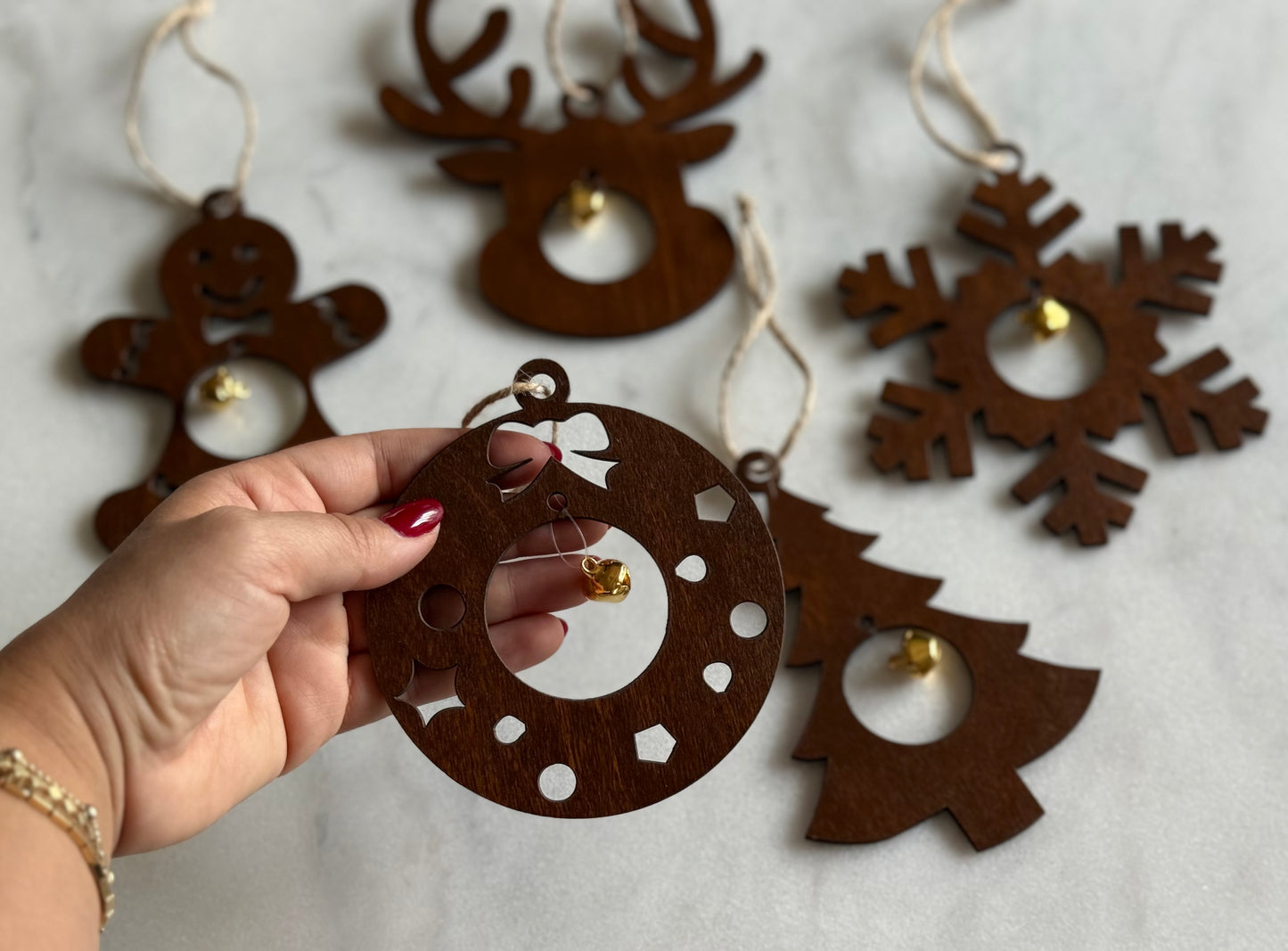 Jingle Bells Ornaments Set