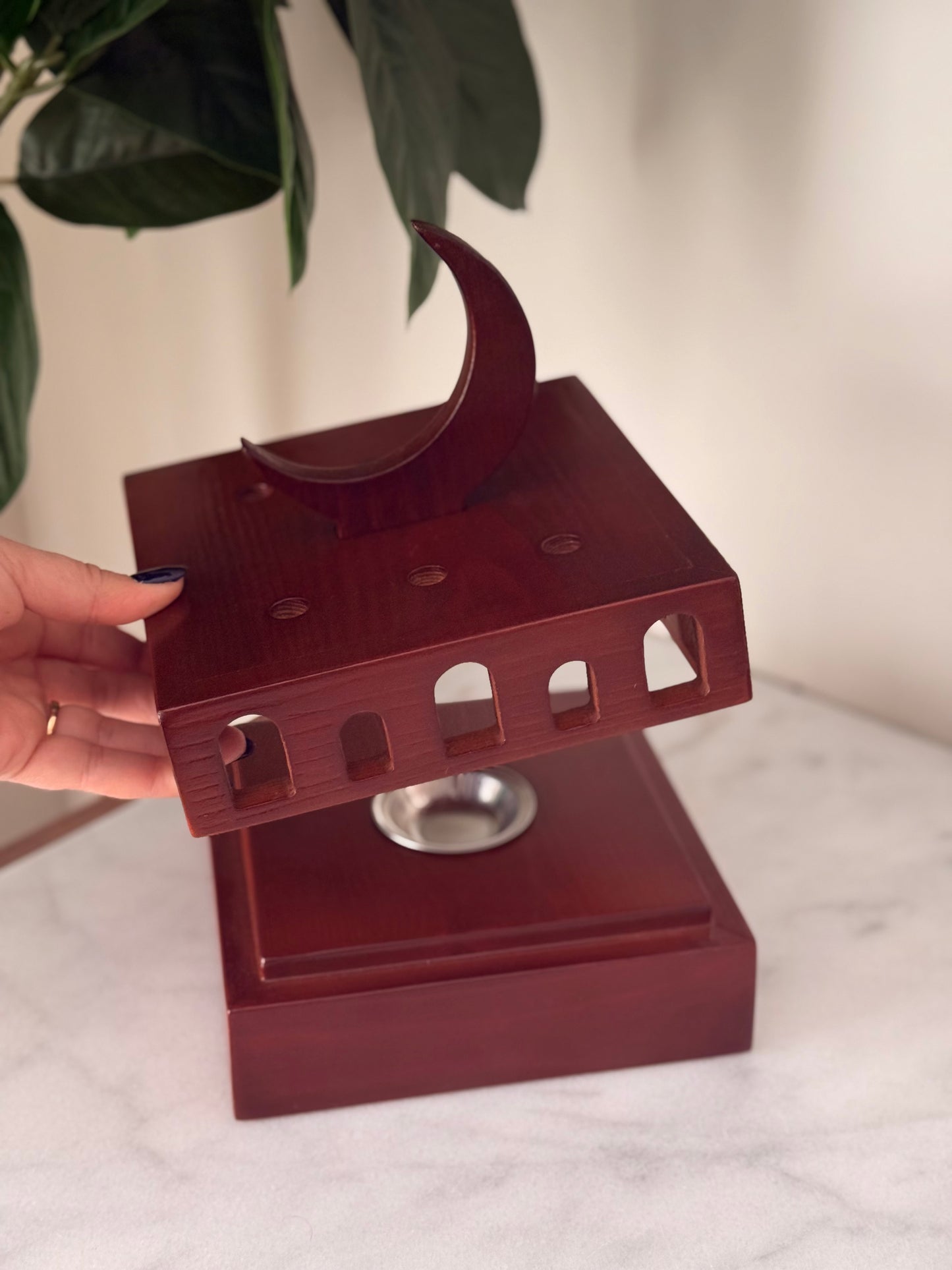 The Crescent Incense Burner