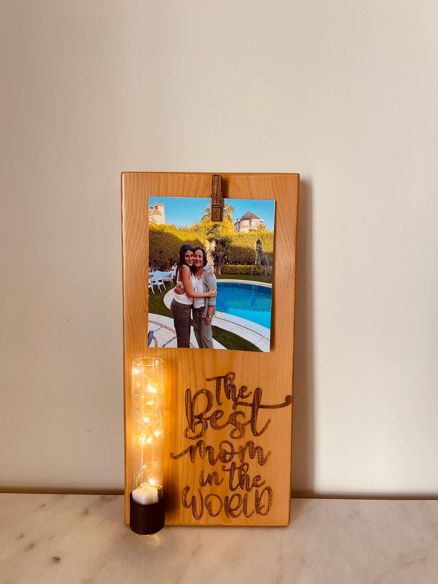 Light up Mom Frame