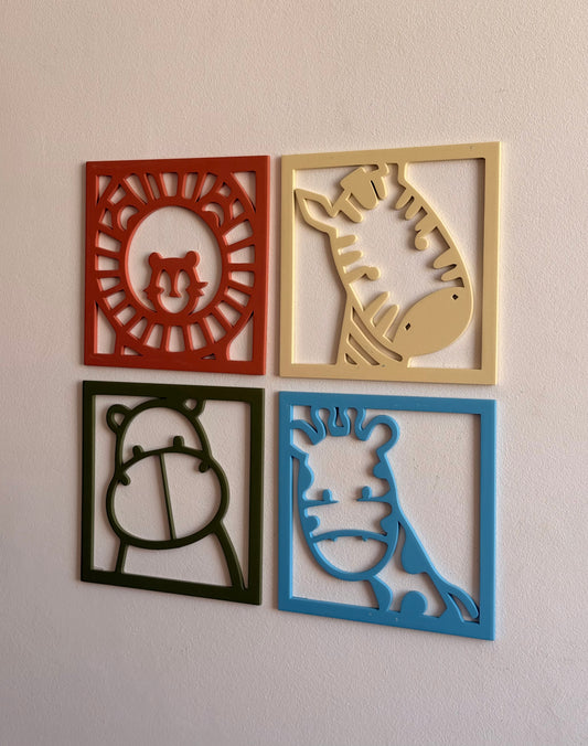 Mini Jungle Frames | Set of 4