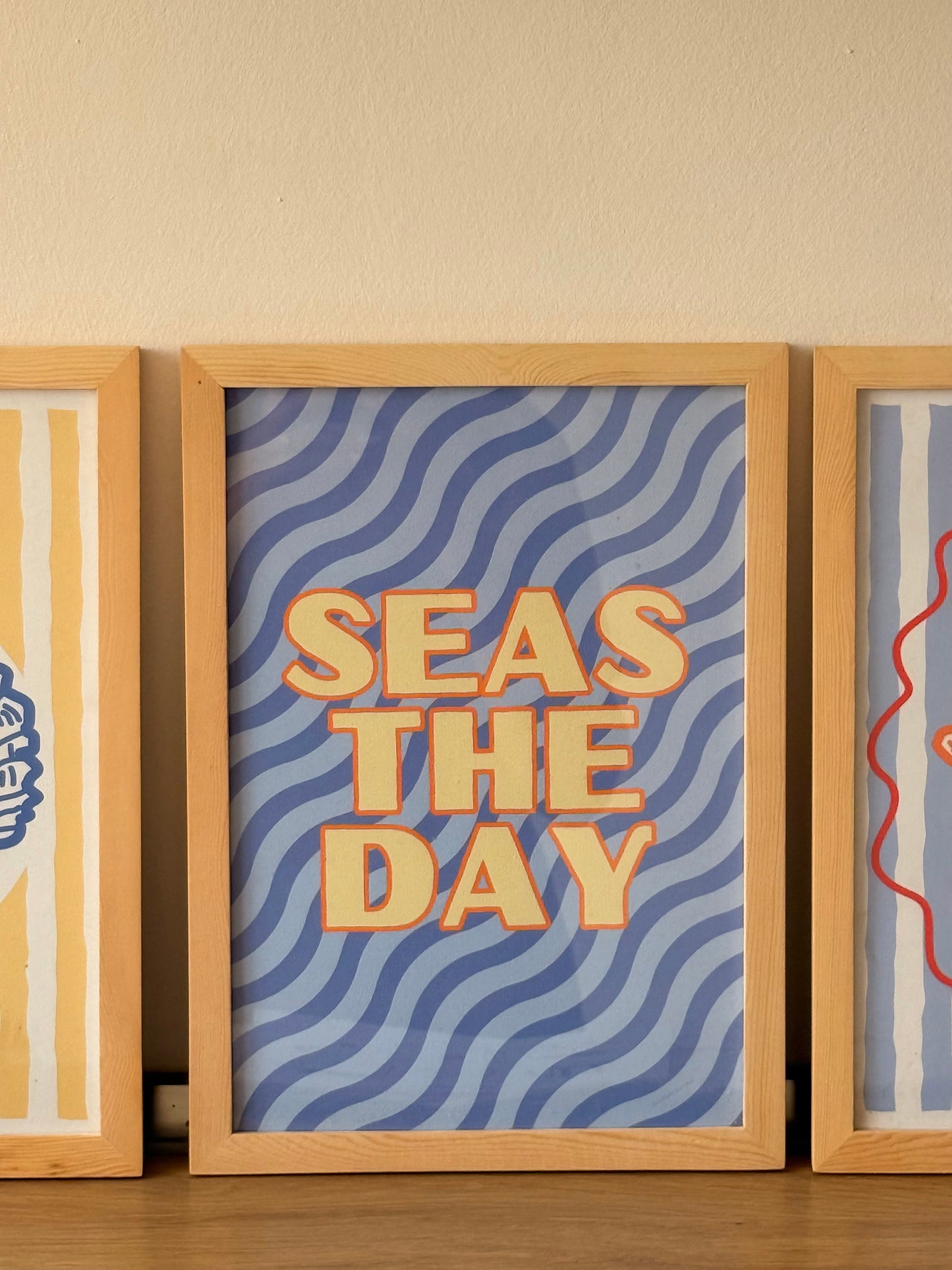 Coastal Escape Frames | Set of 3