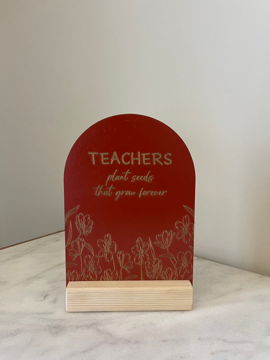 Teacher seeds Frame