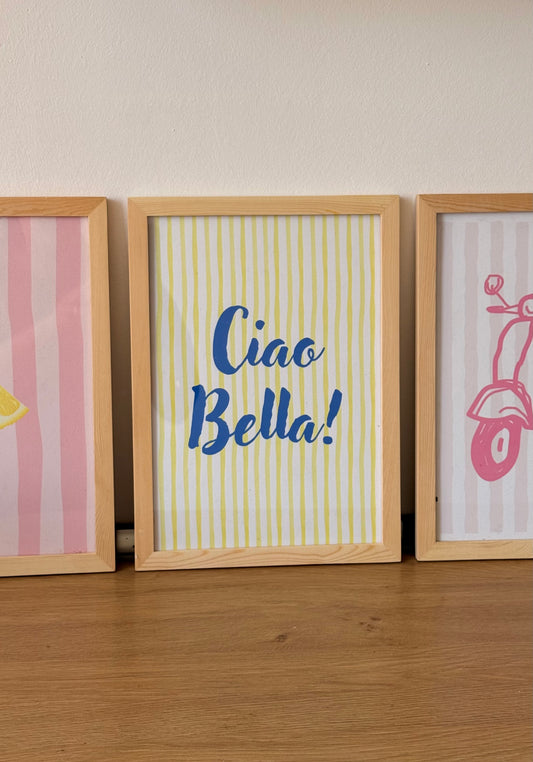 Italian Summer Frames | Single Prints