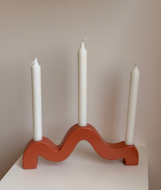 Wavy Candle Holder