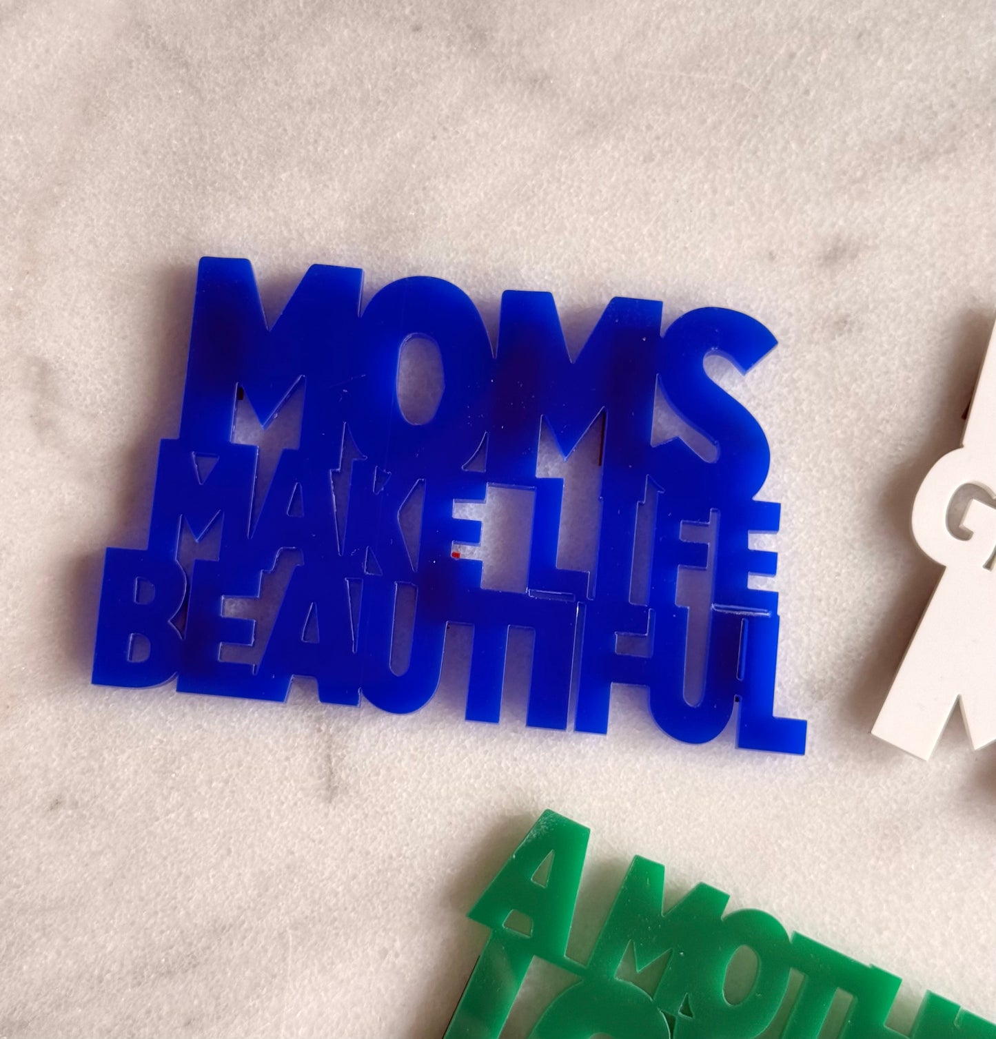 Mom Acrylic Magnets