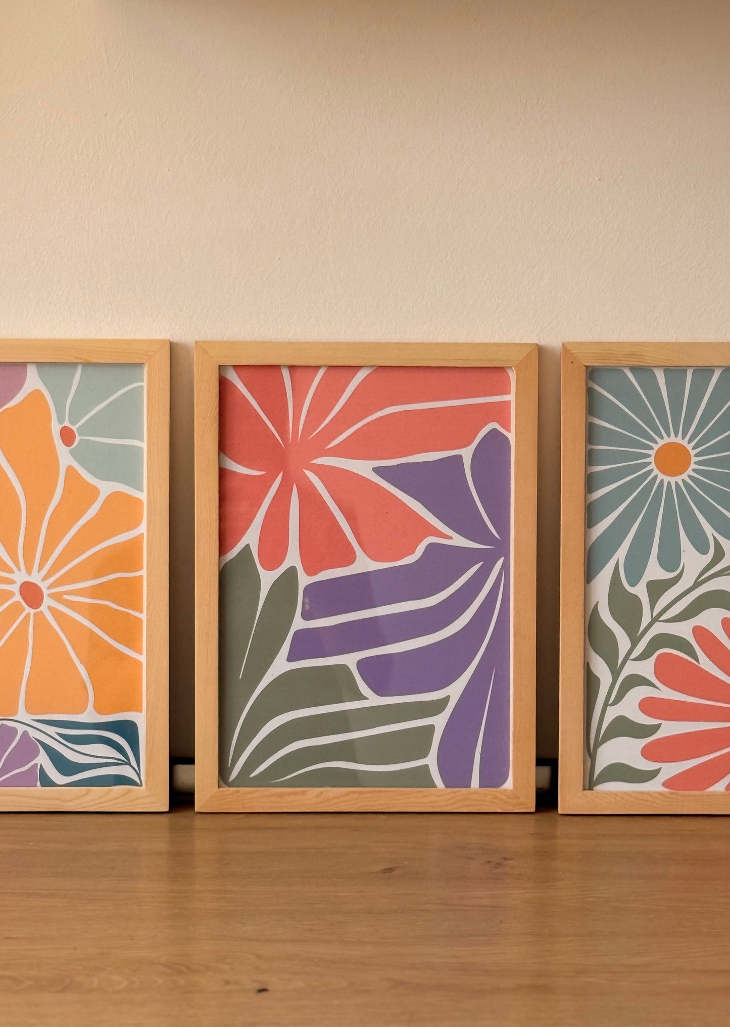 Bloom & Color Frames | Set of 3