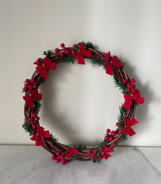 Festive Christmas Wreath