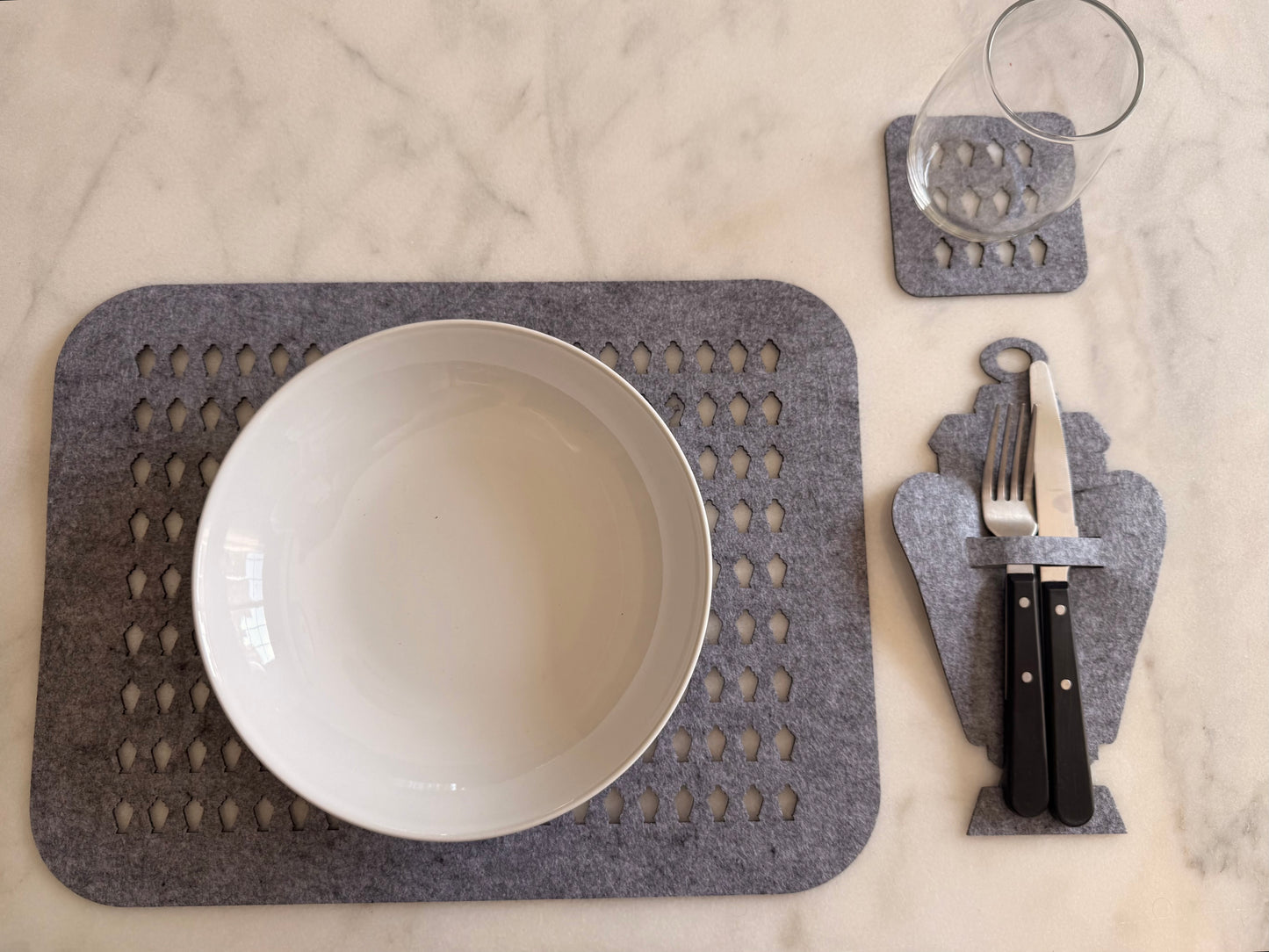 Lantern Felt Table Set