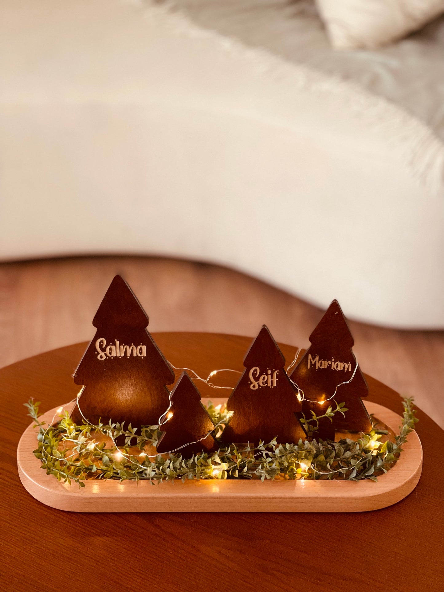 Christmas Family Tree Tray