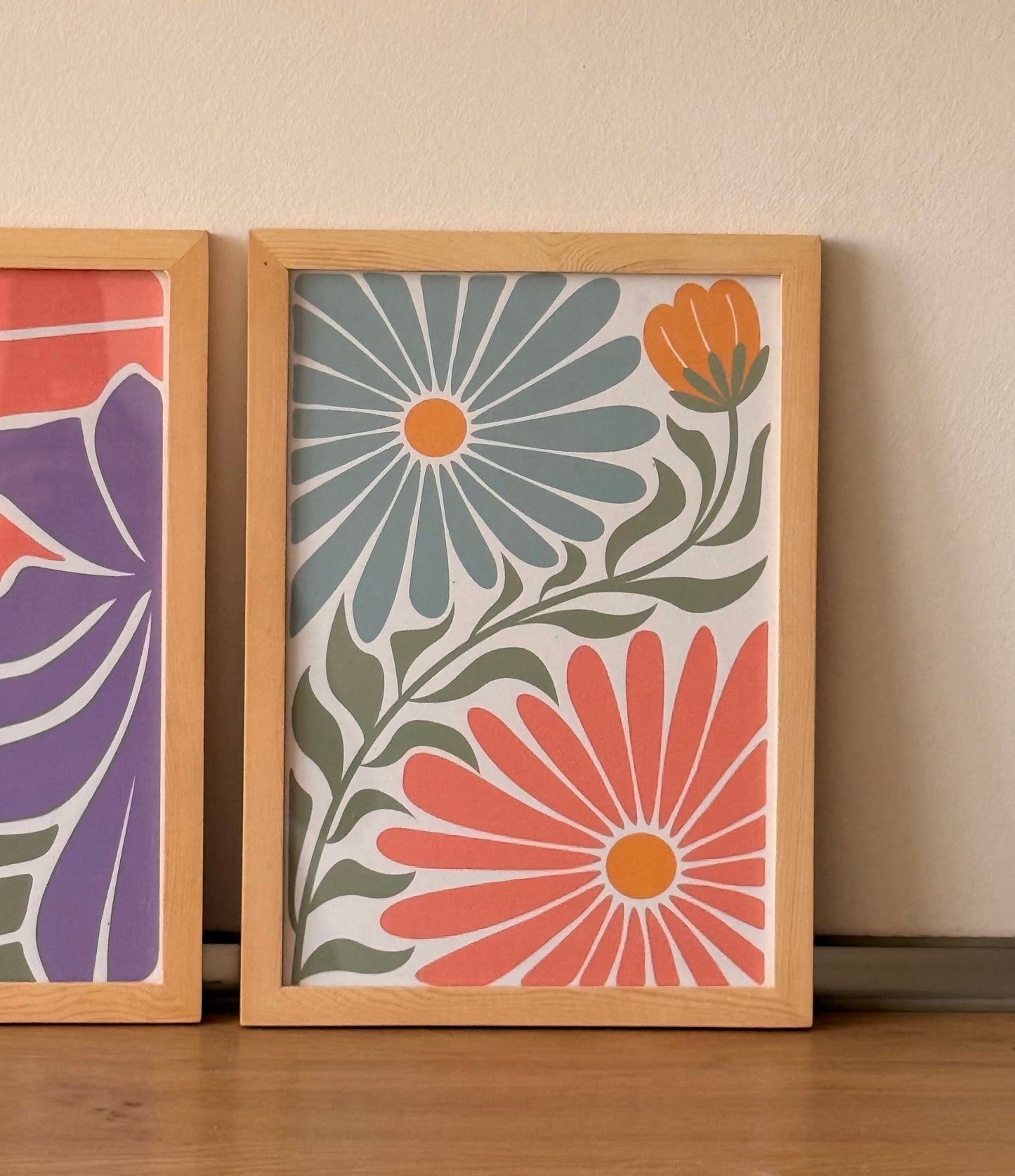 Bloom & Color Frames | Set of 3