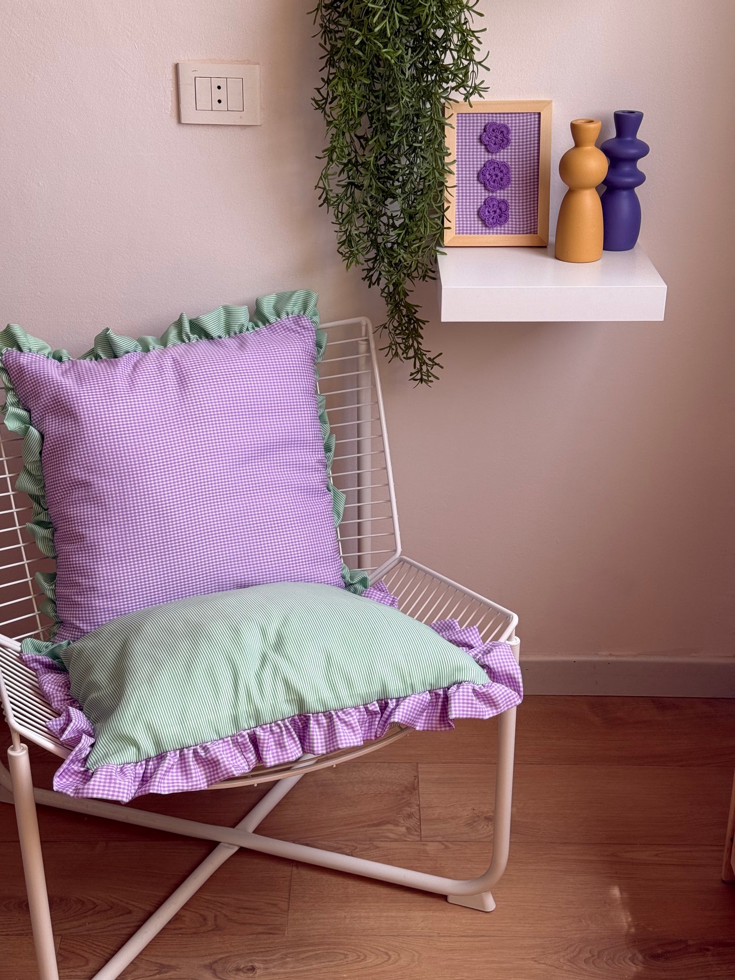 The Frilled Duo | Cushion Covers