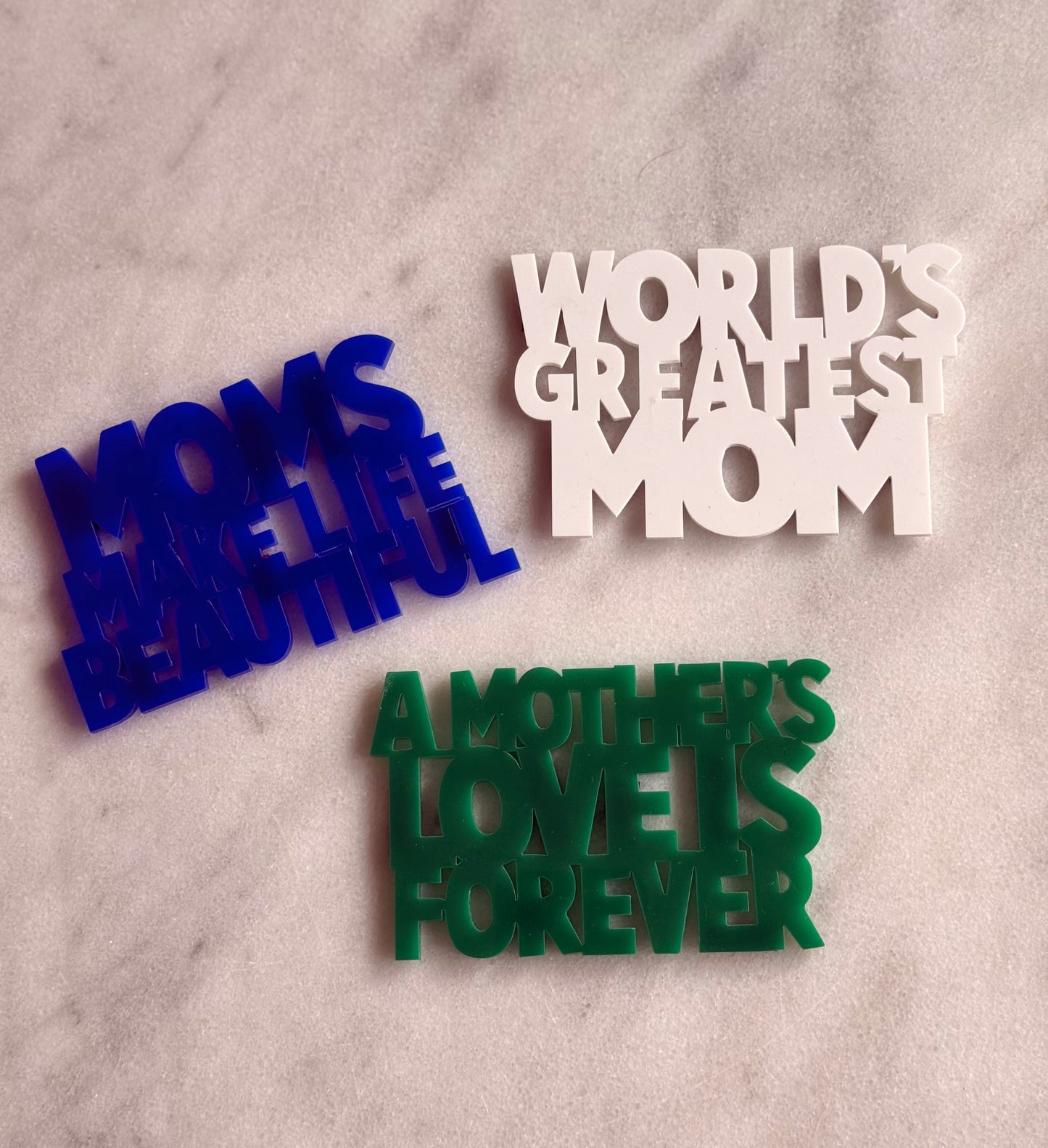 Mom Acrylic Magnets