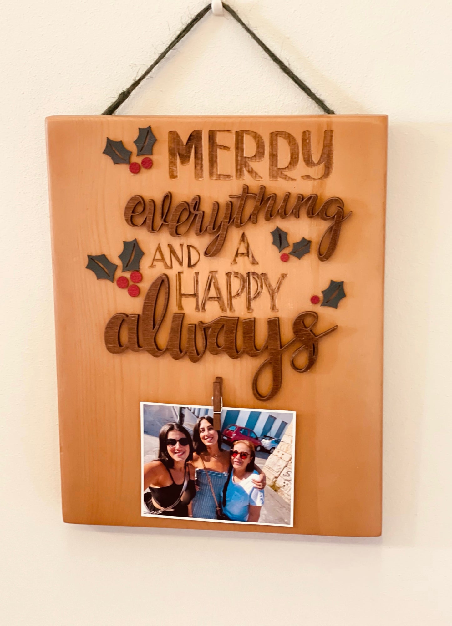 Always Merry Plaque