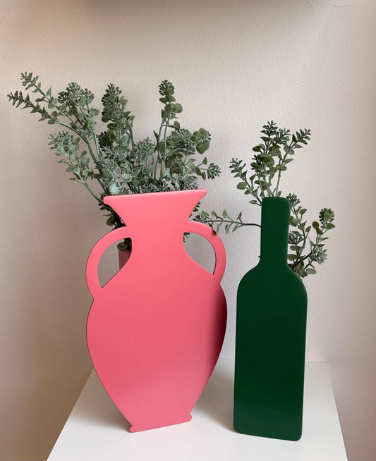 Silhouette Sculptural Vases | Set of 2