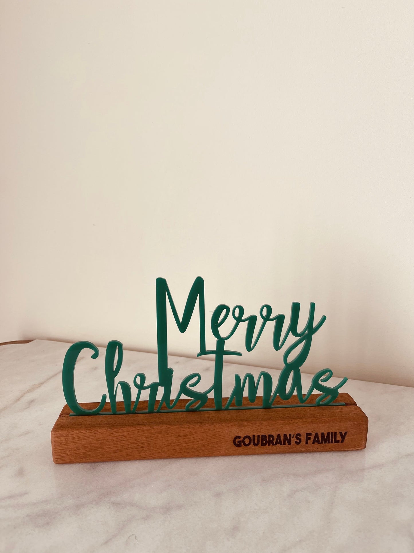 Cheerful Christmas Sign