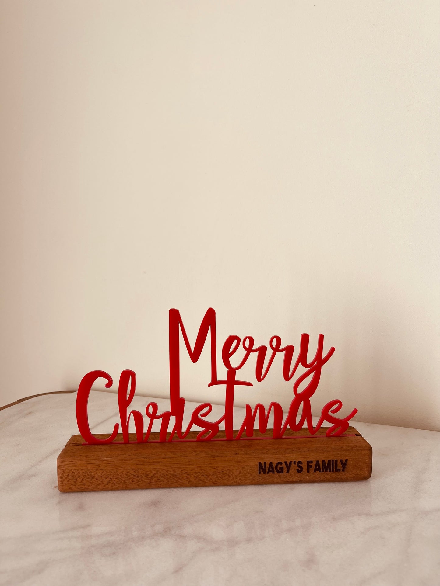 Cheerful Christmas Sign