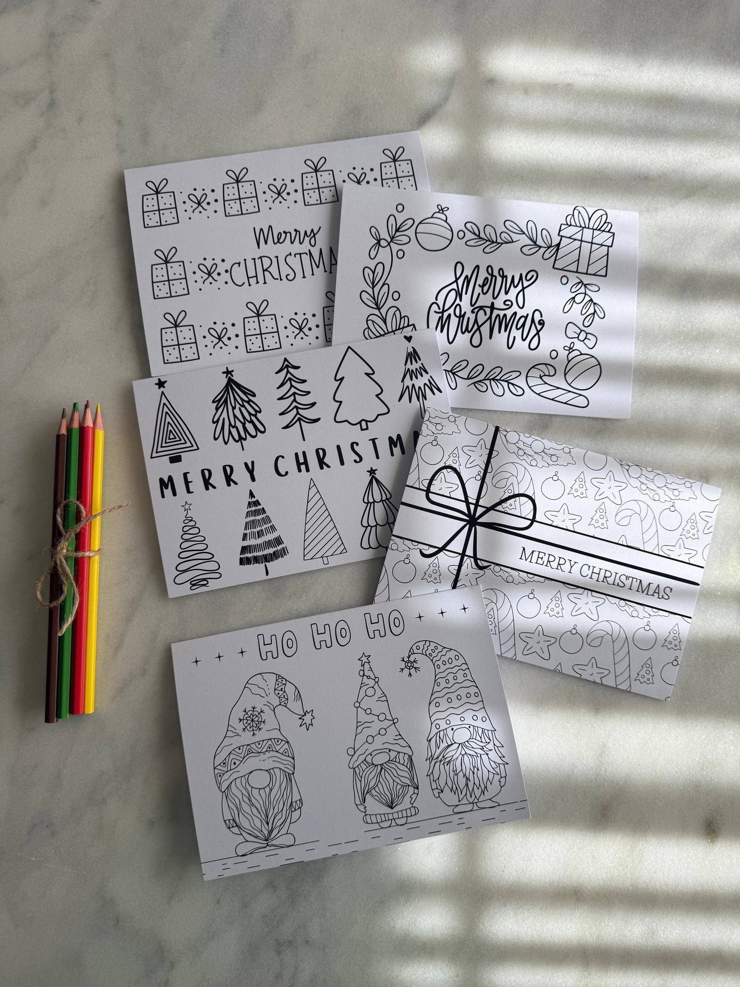 Color-Me Christmas Cards Bundle