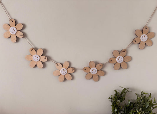 Smiley Blooms Garland
