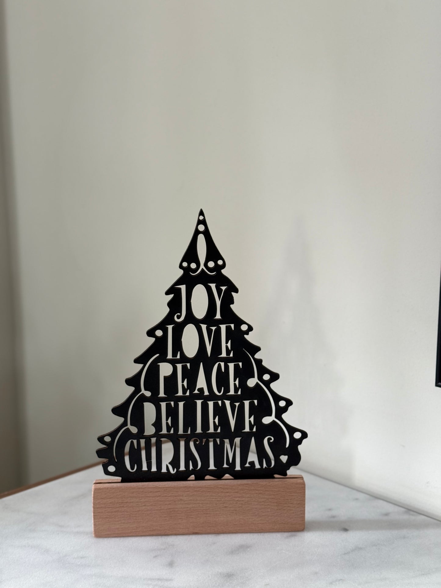 Joy & Love Christmas Tree