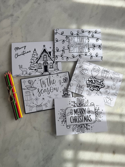 Color-Me Christmas Cards Bundle