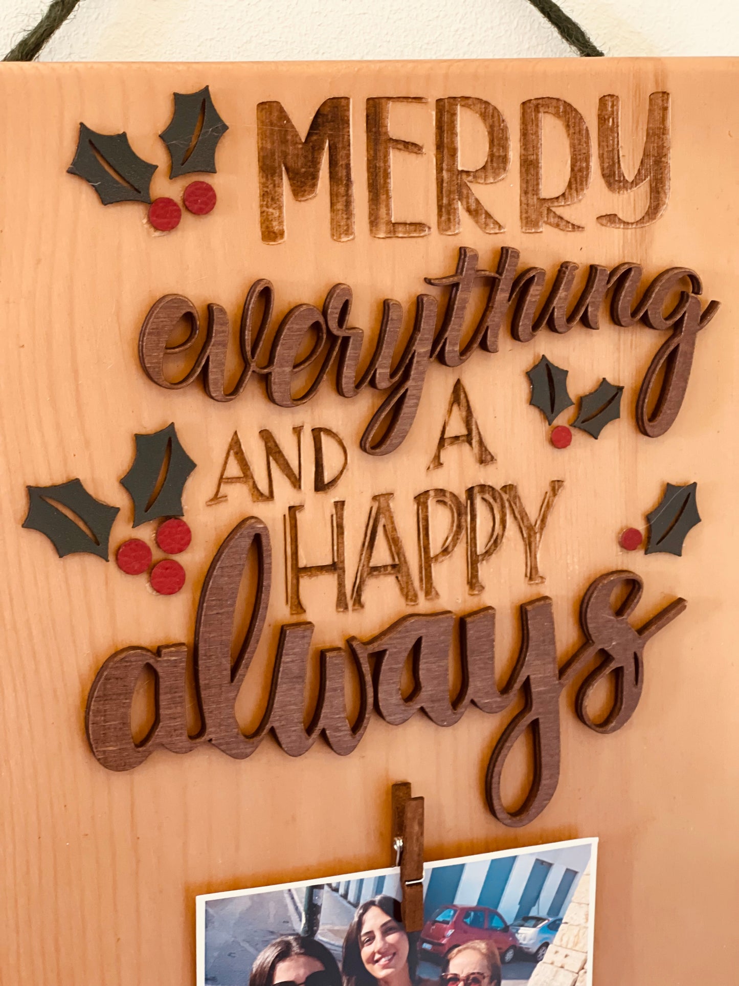 Always Merry Plaque