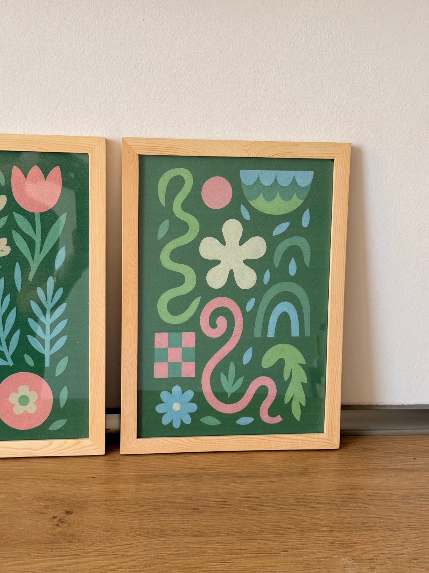 Playful Botanical Frames | Set of 3