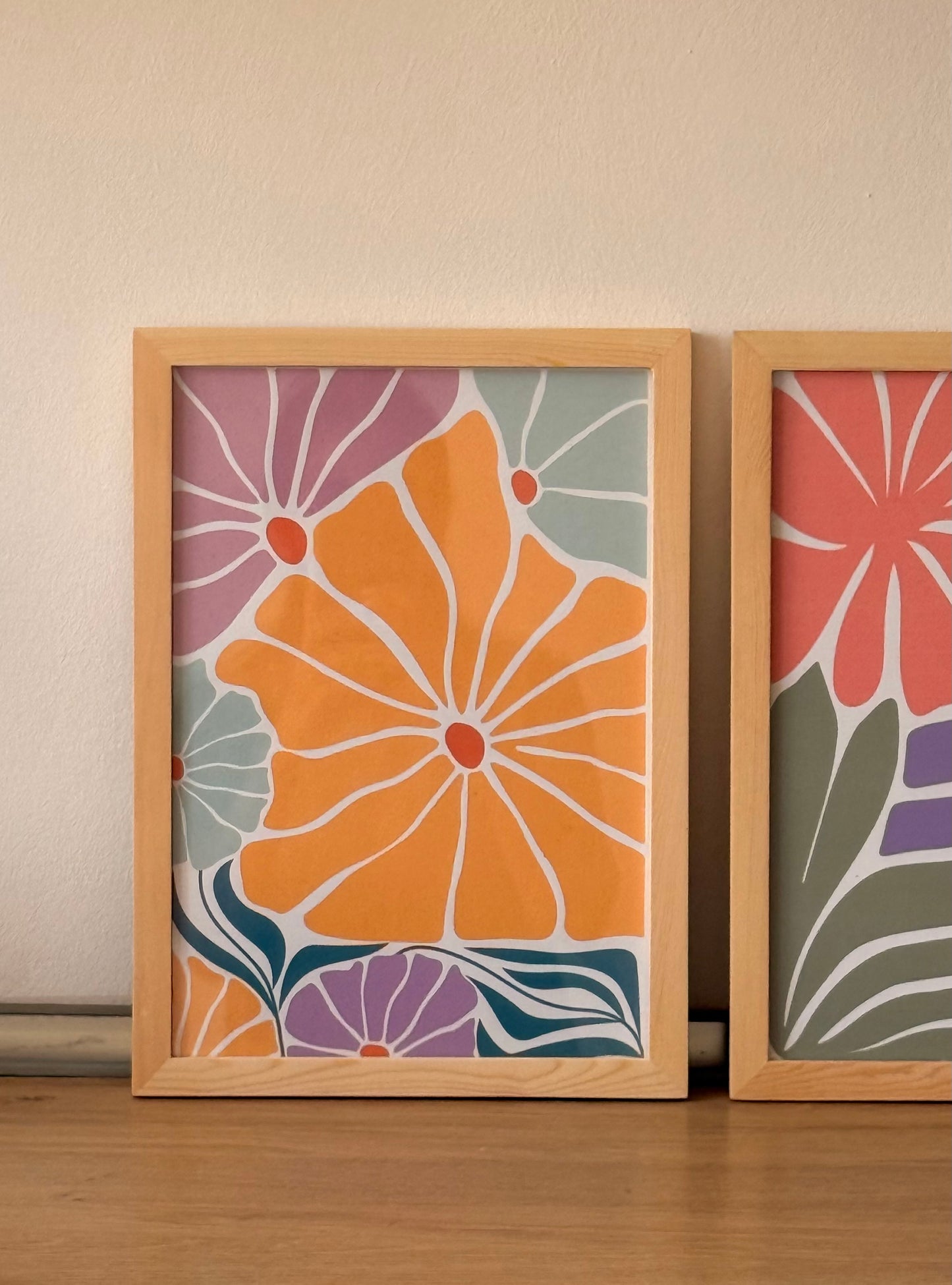 Bloom & Color Frames | Set of 3