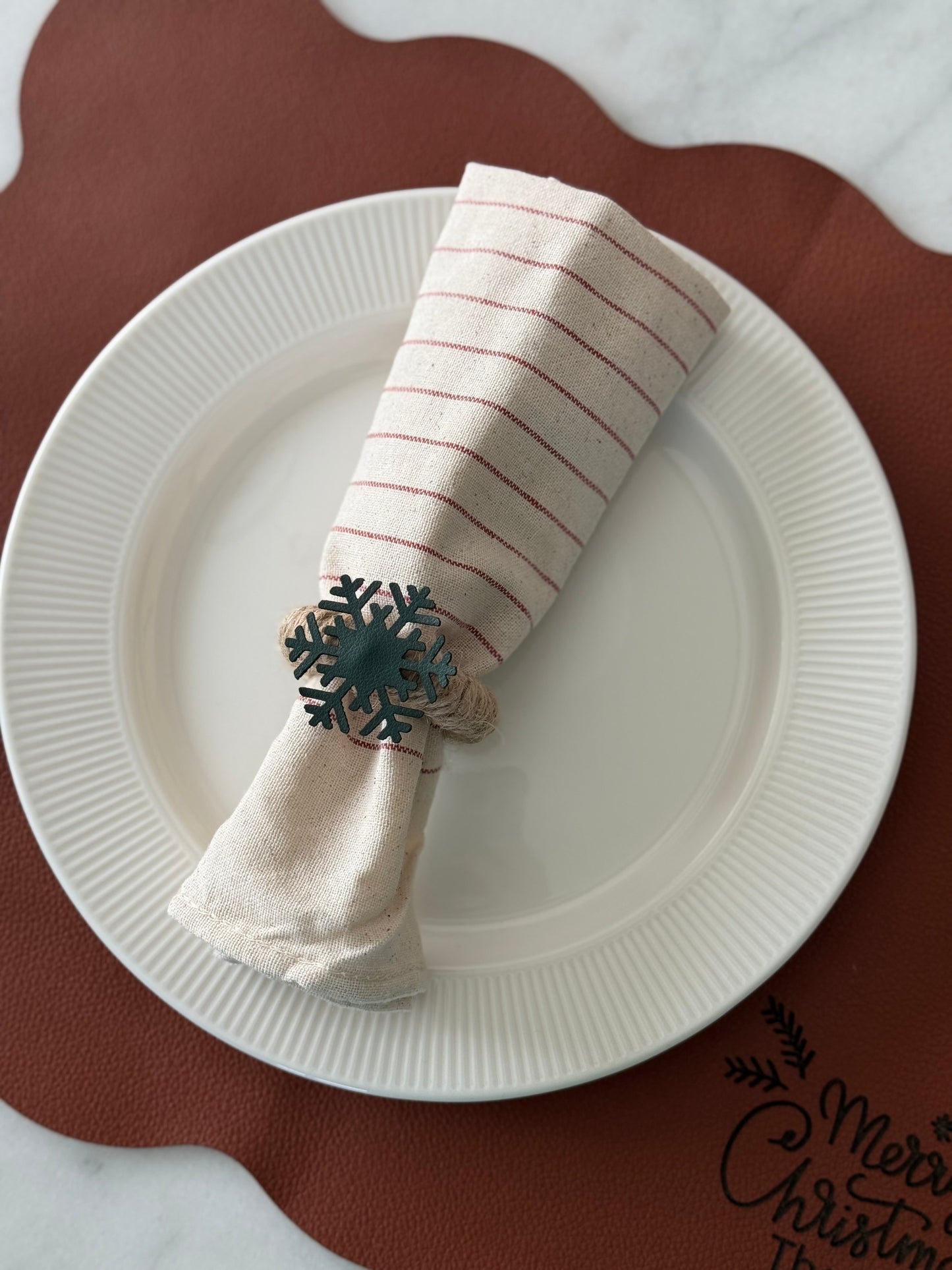 Snowflake Napkin Rings