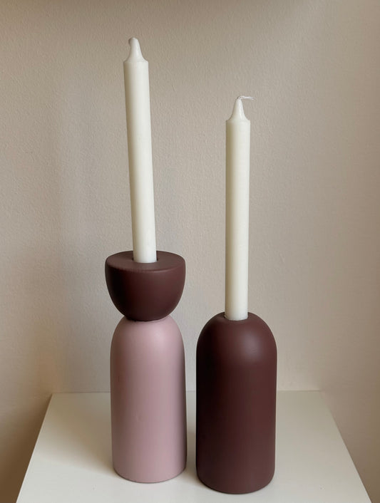 Duo Muse Candle Holders | Set of 2