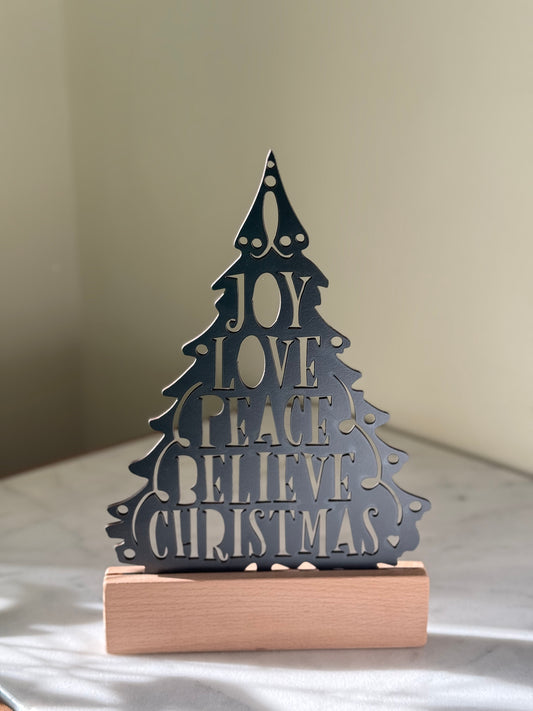 Joy & Love Christmas Tree