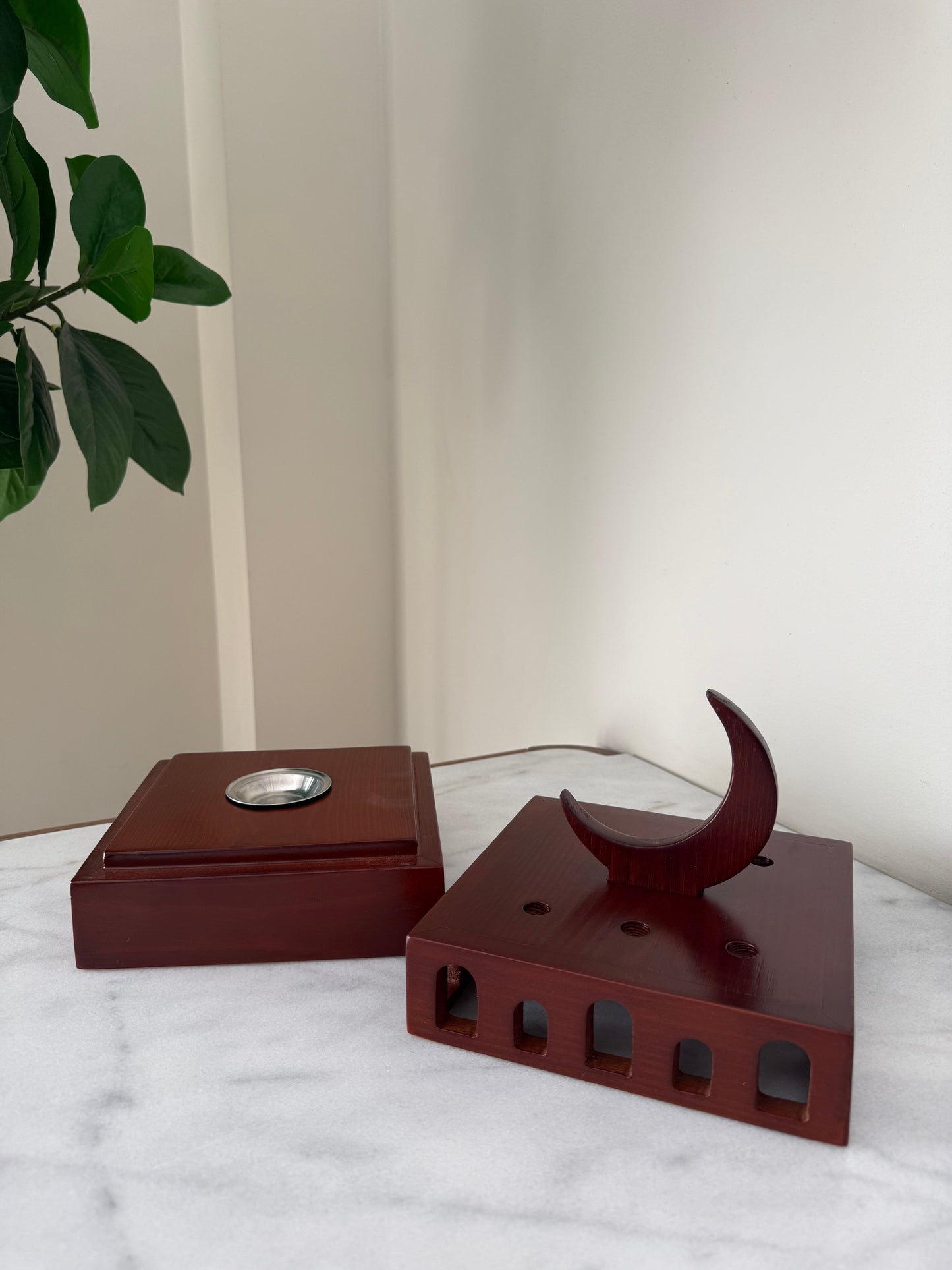 The Crescent Incense Burner
