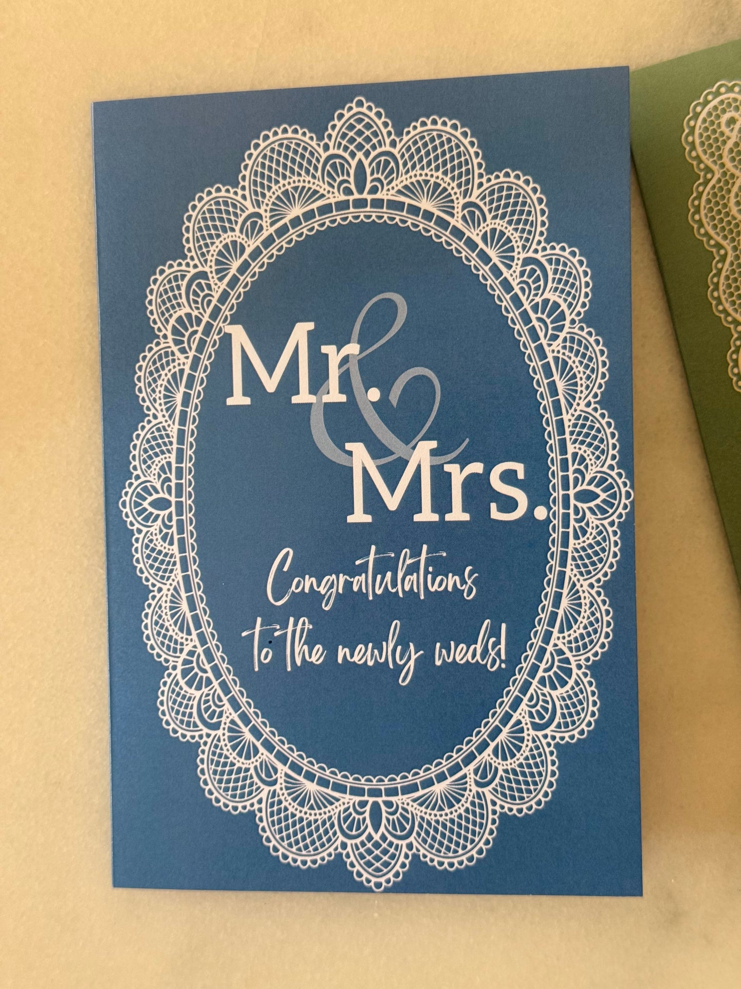 Lace Wishes Greeting Cards