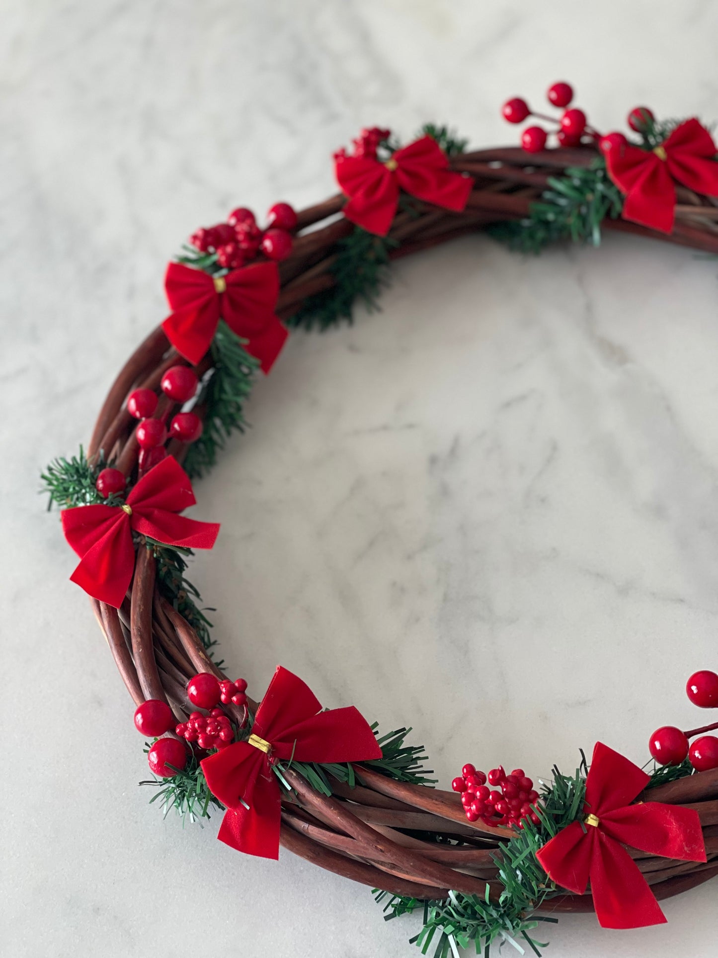 Festive Christmas Wreath