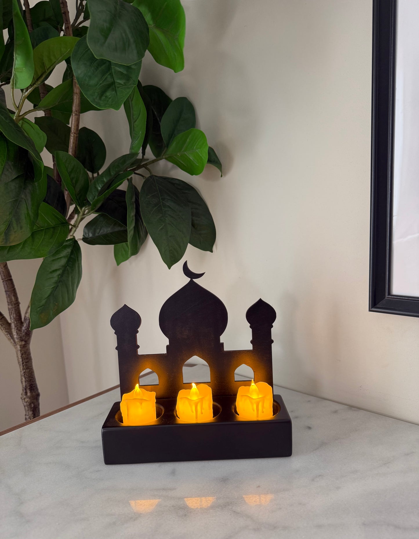 Mosque Silhouette Candle Holder