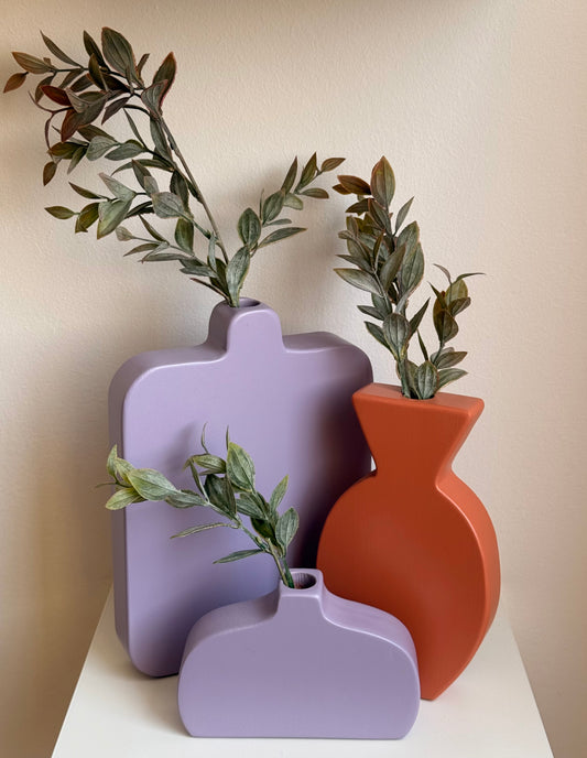 The Artful Vases | Set of 3