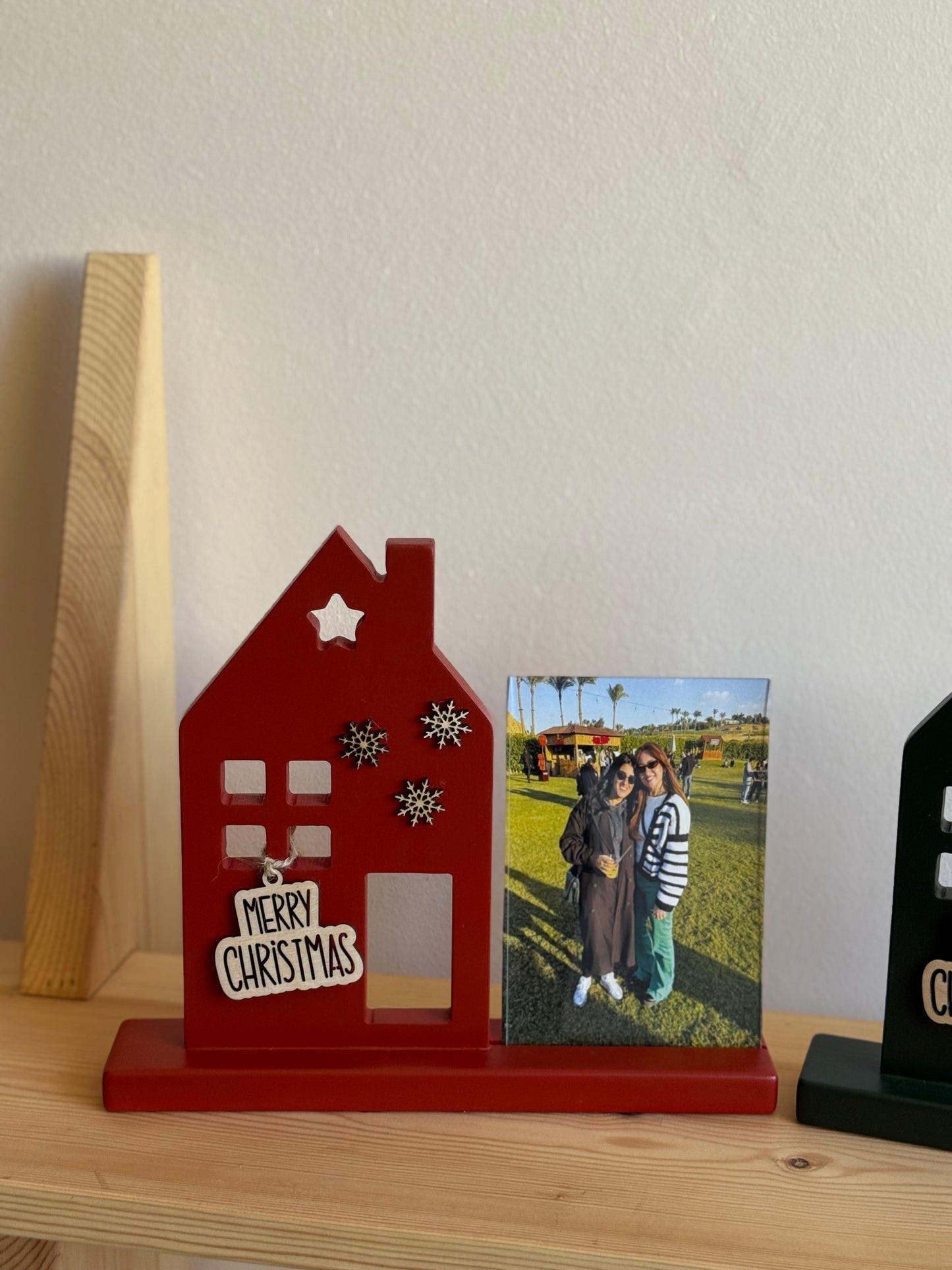 Christmas Cottage Photo Frame