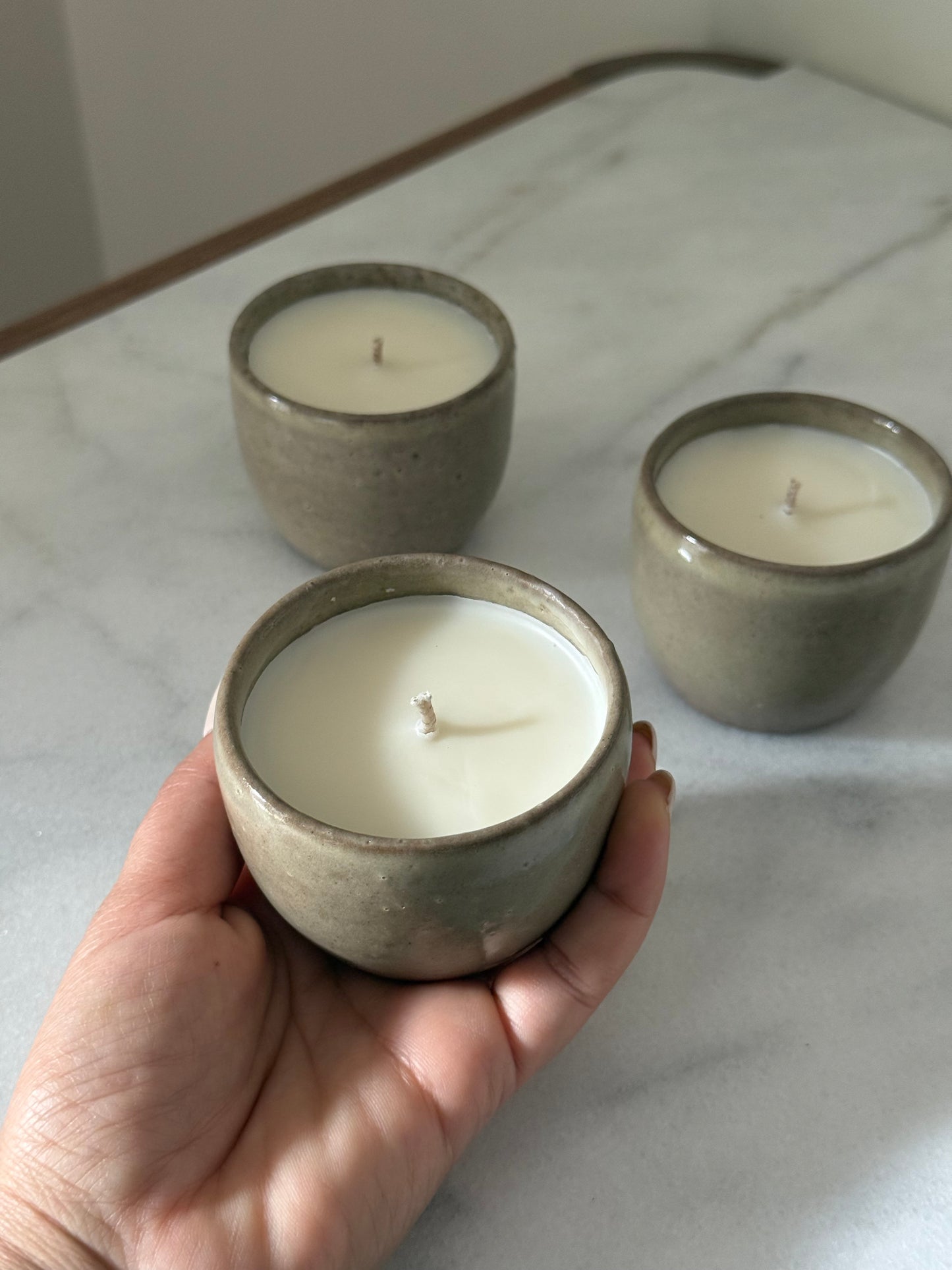 Mini Handmade Oud Candle