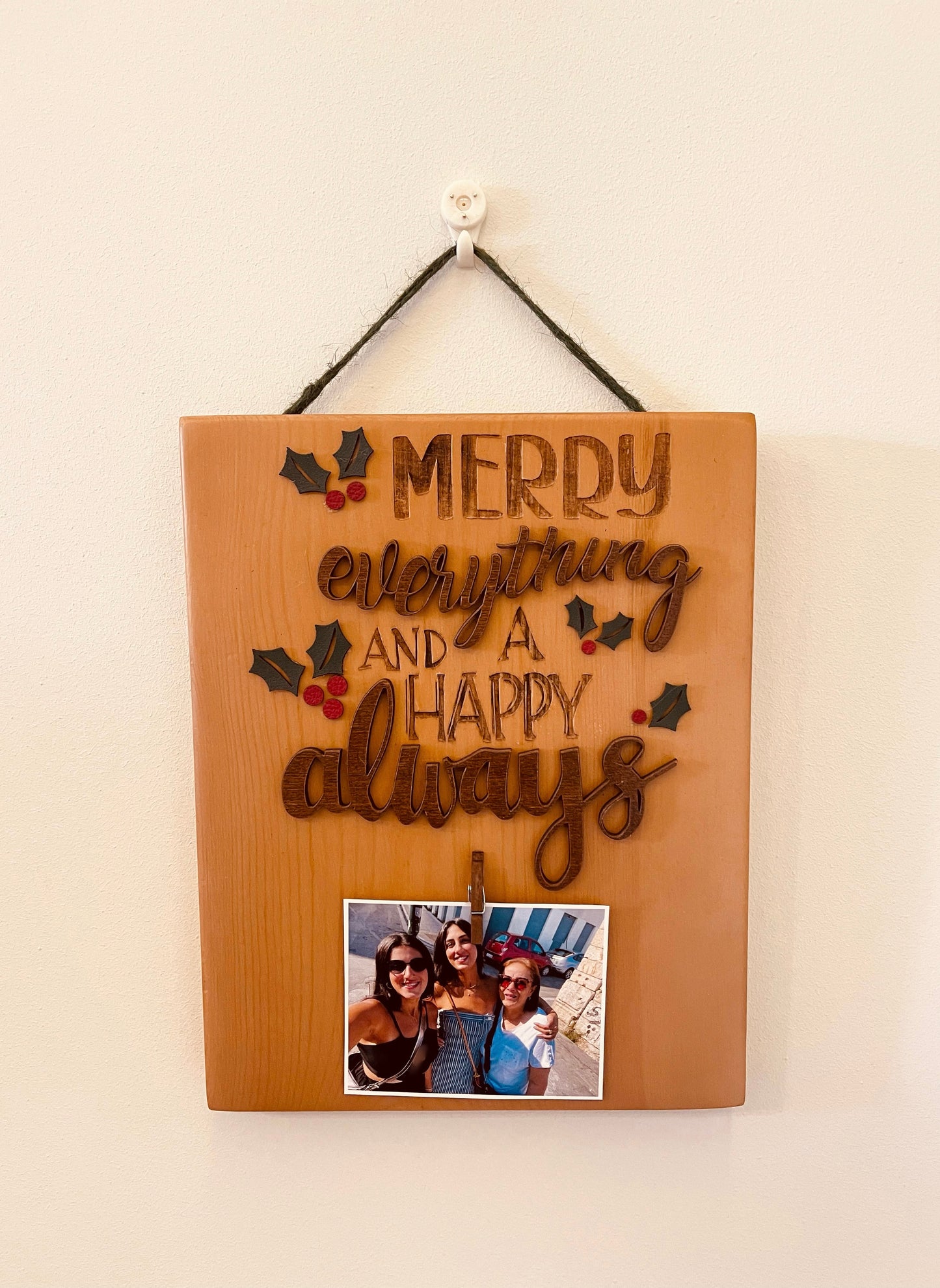 Always Merry Plaque