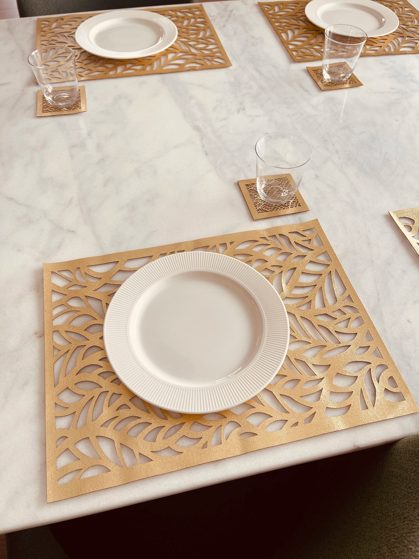 Shine in Gold Placemats