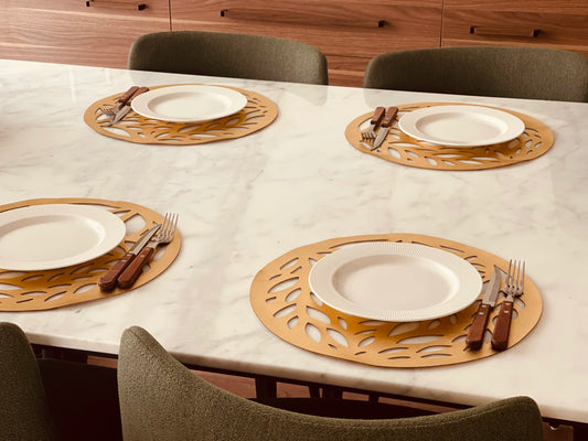 Golden Leaf Placemats