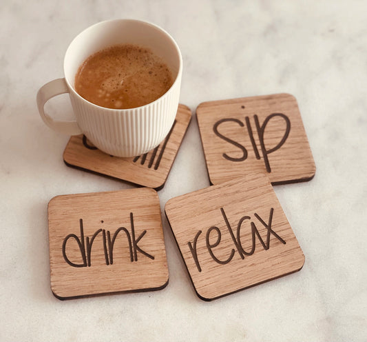 Drink & Chill coasters