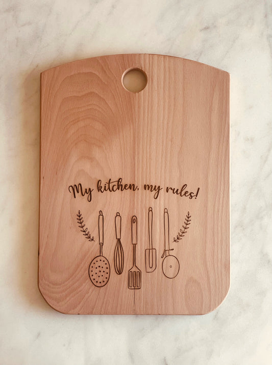 My kitchen, my rules