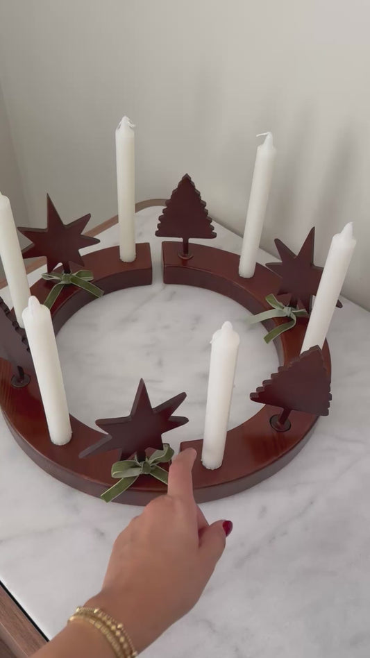 Festive Candle Ring