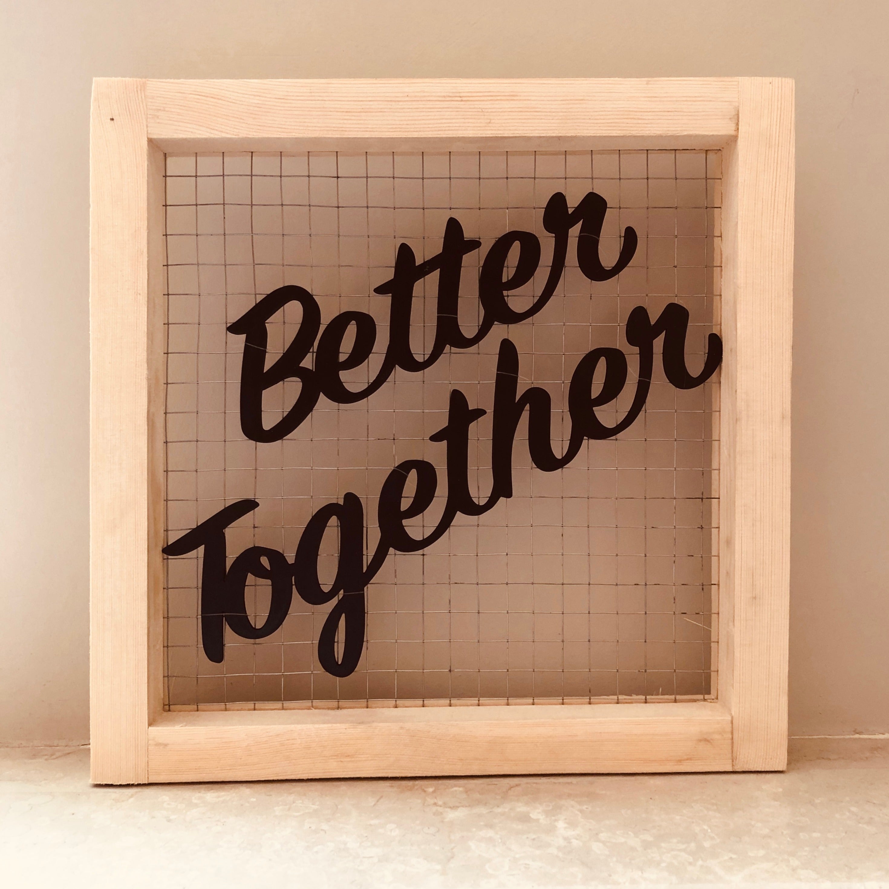 Better Together Frame Its Paillettes