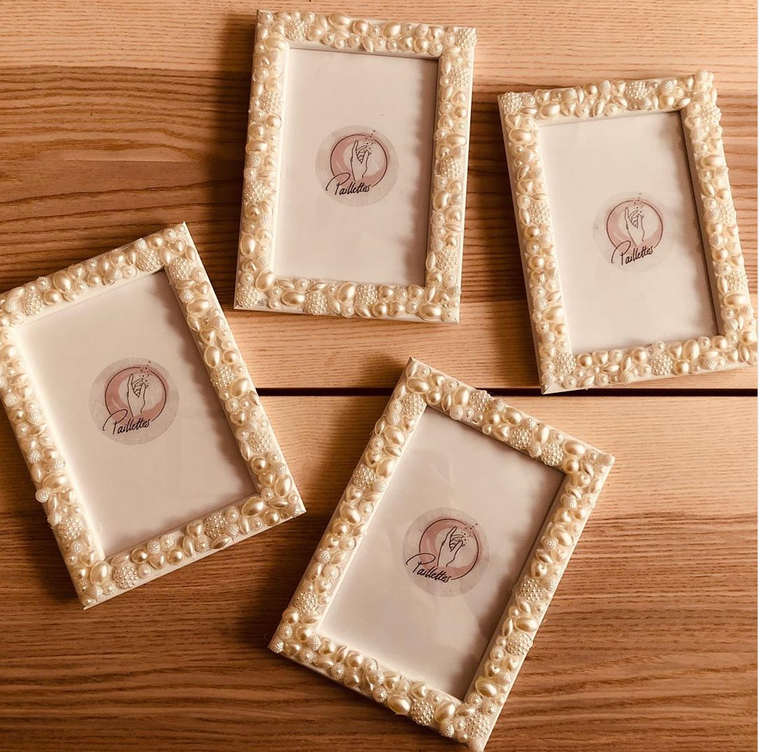 Memories in Pearls Frame